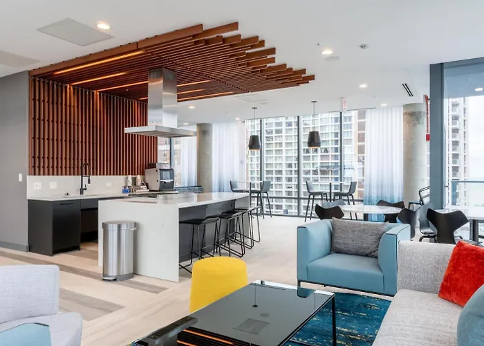Апартаменты Lakeview 1br W Wd Gym Nr Lakefront Trail Chi-203 *